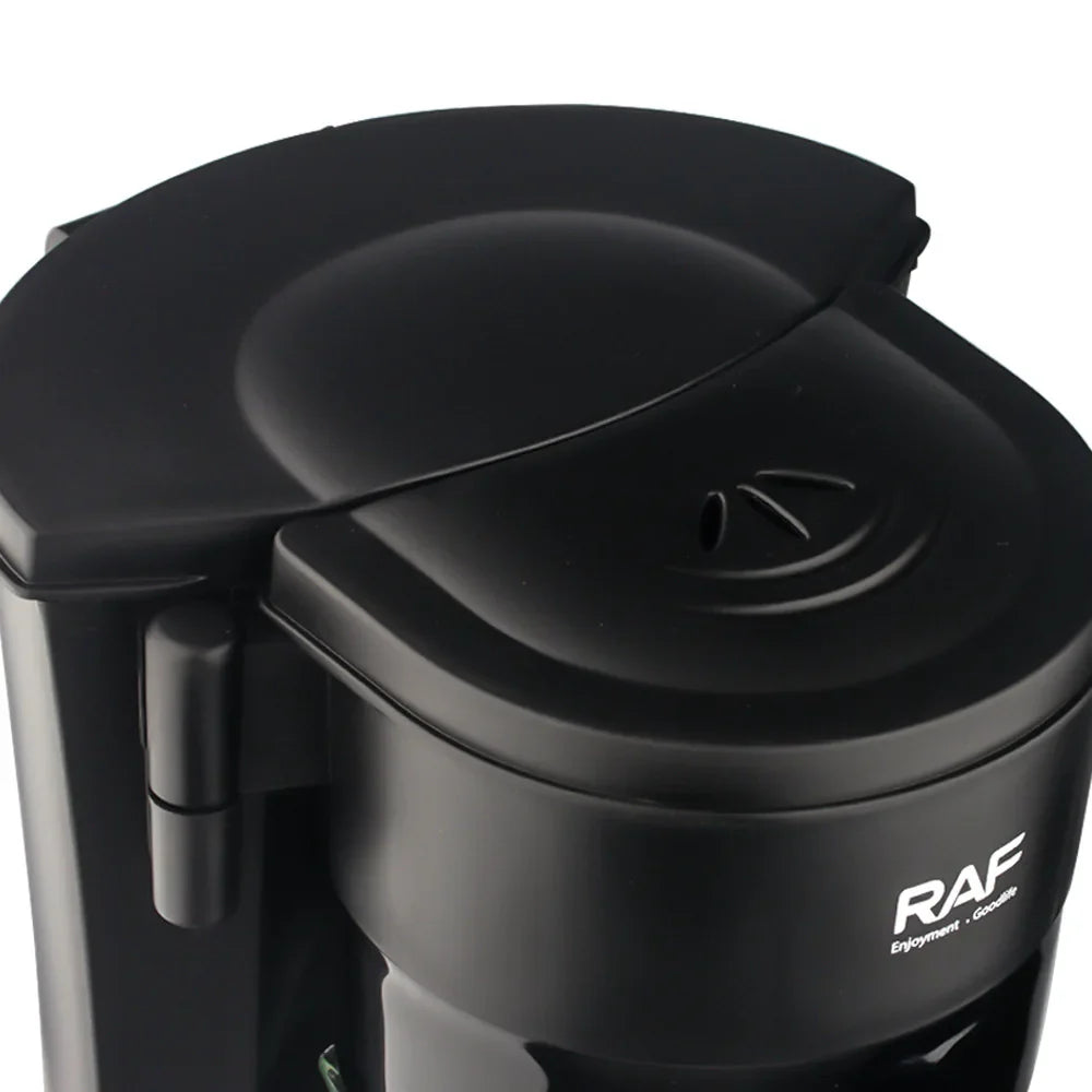 Electric Dirp Coffee Machine 600W Automatic American Drip Type, 600ML Coffee Machine American Milk Tea Machine Coffee Pot